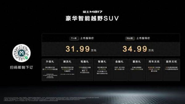 同门证券 上市5小时大定3700台，猛士M817这次稳了