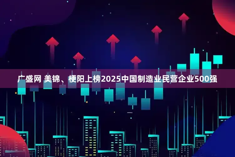 广盛网 美锦、梗阳上榜2025中国制造业民营企业500强